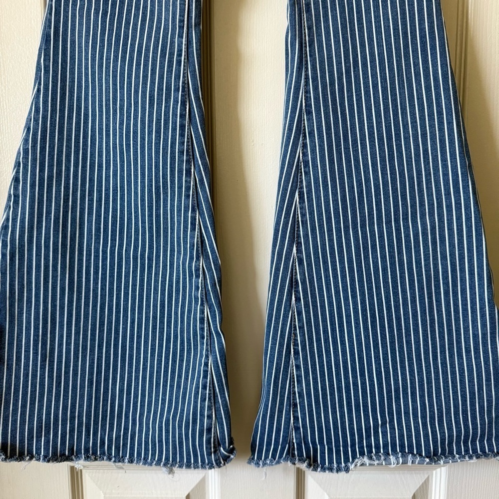 Judy Blue Flare Leg High Waist Jeans Women Size 27 Bell Bottom Western Festival - Picture 5 of 16